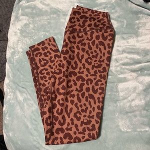 Balance Athletica cheetah- dusk leggings